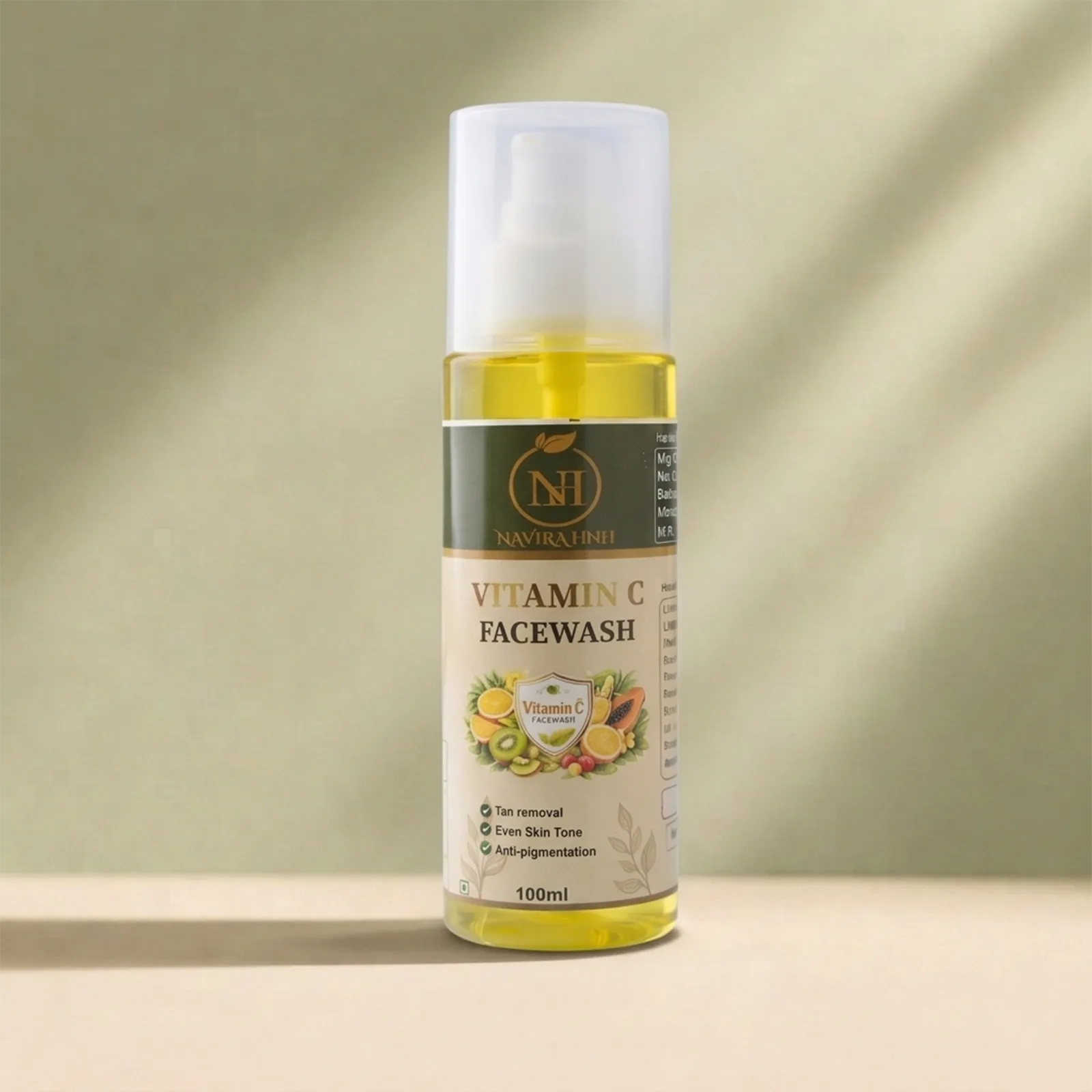 Vitamin C Brightening Face Wash | Deep Cleansing & Glowing Skin | Refreshing Facial Cleanser for All Skin Types